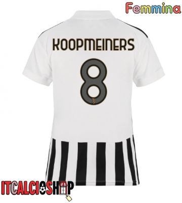 Juventus Teun Koopmeiners #8 Prima Maglia Femmina 2026-27 Manica Corta Juventus Teun Koopmeiners #8 Prima Maglia Femmina 2026-27 Manica Corta